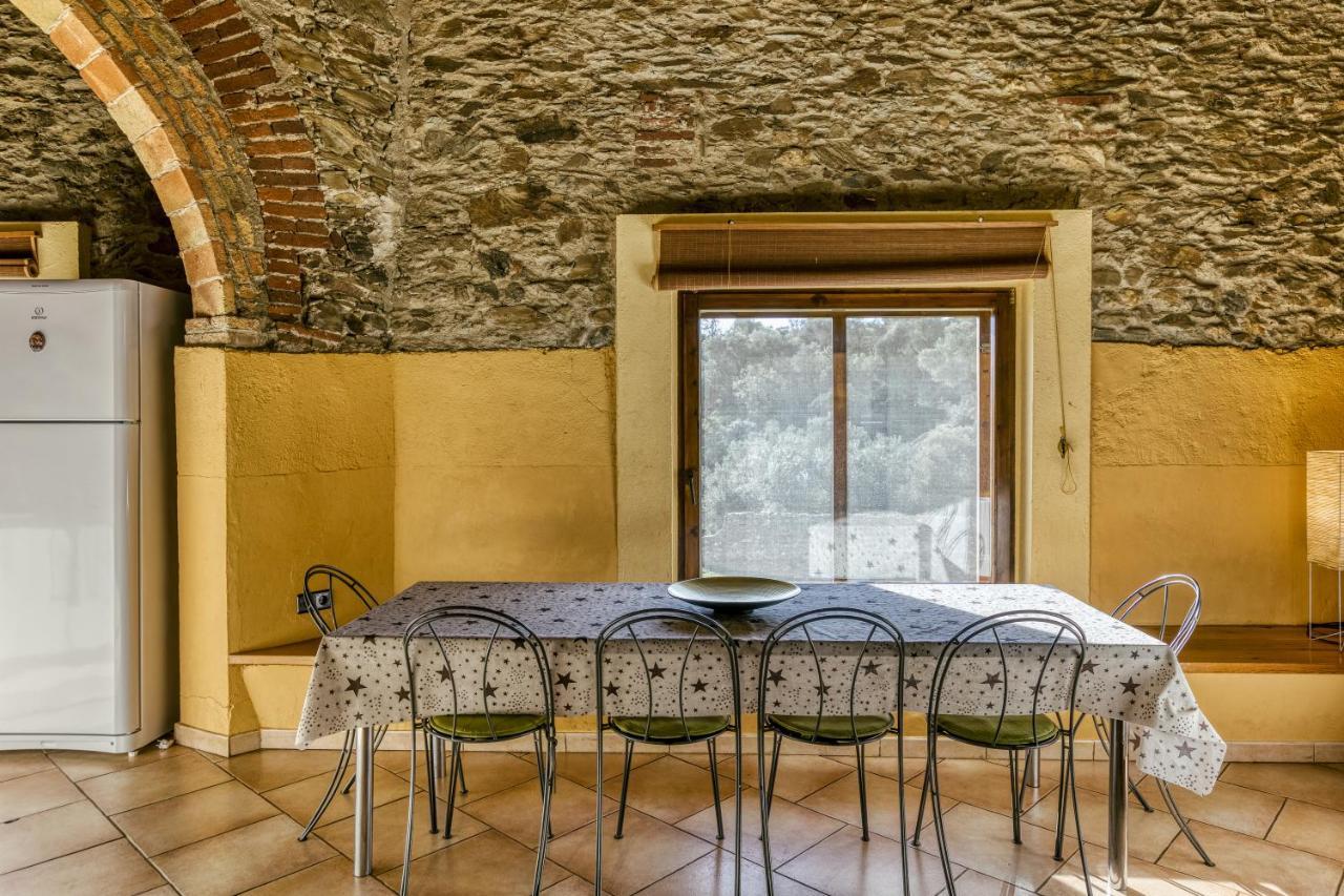 Villa Rural Mas Hortus Girona Esterno foto