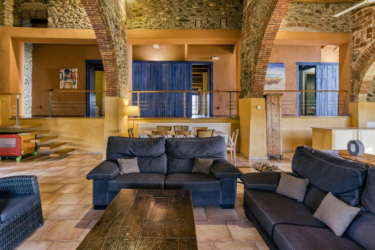 Villa Rural Mas Hortus Girona Esterno foto