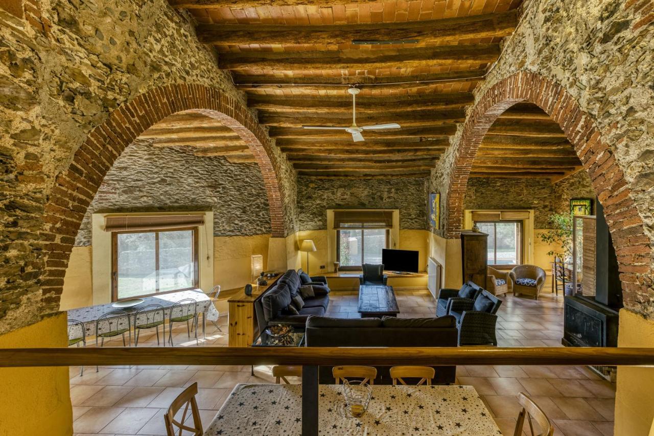 Villa Rural Mas Hortus Girona Esterno foto
