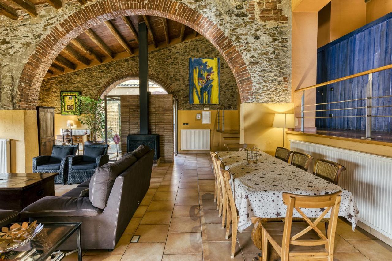 Villa Rural Mas Hortus Girona Esterno foto