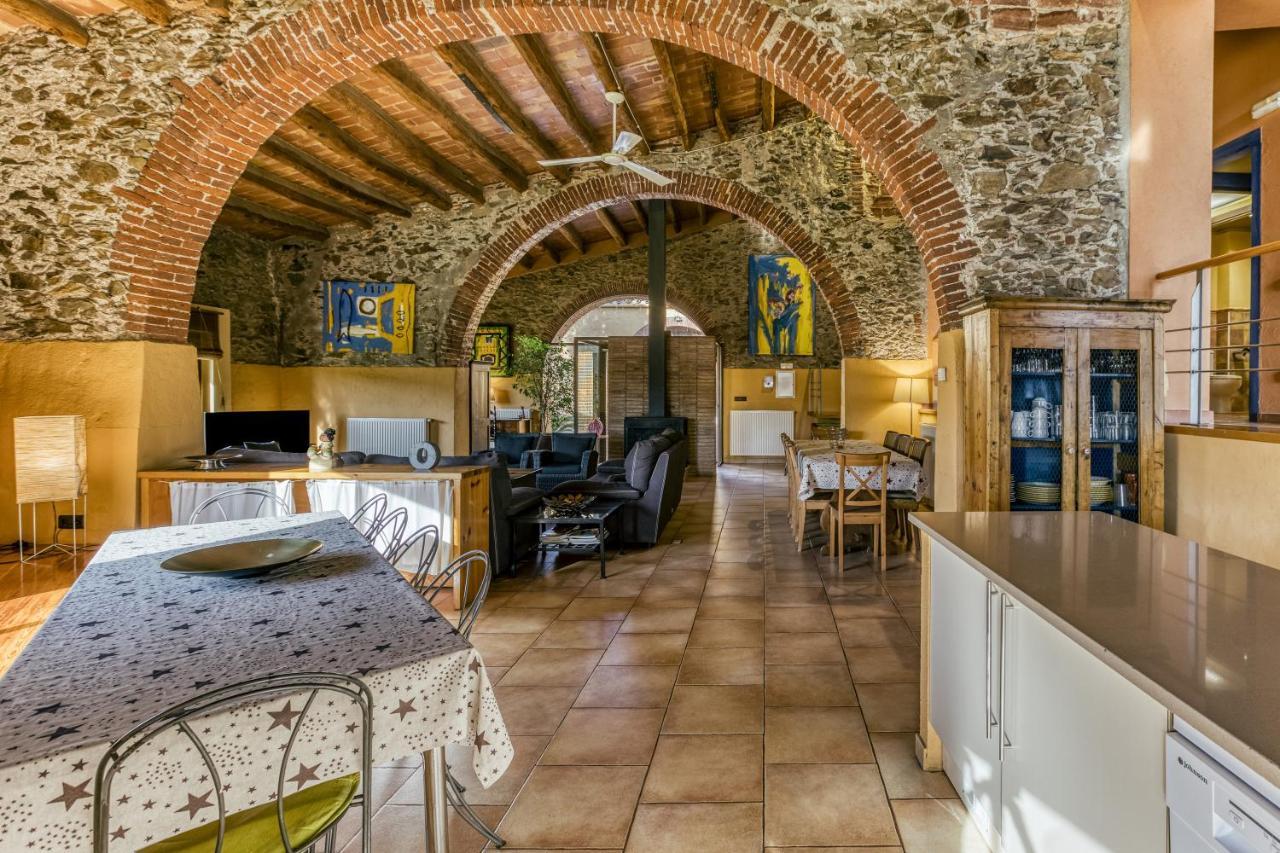 Villa Rural Mas Hortus Girona Esterno foto