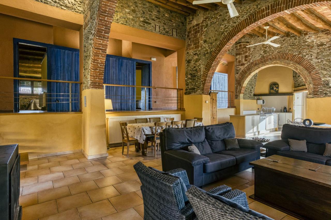 Villa Rural Mas Hortus Girona Esterno foto