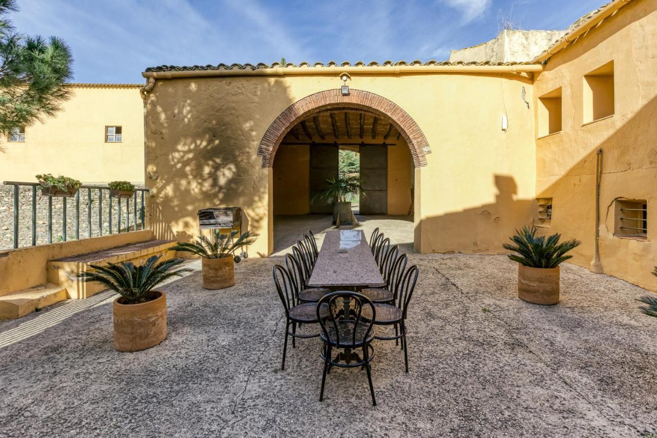 Villa Rural Mas Hortus Girona Esterno foto