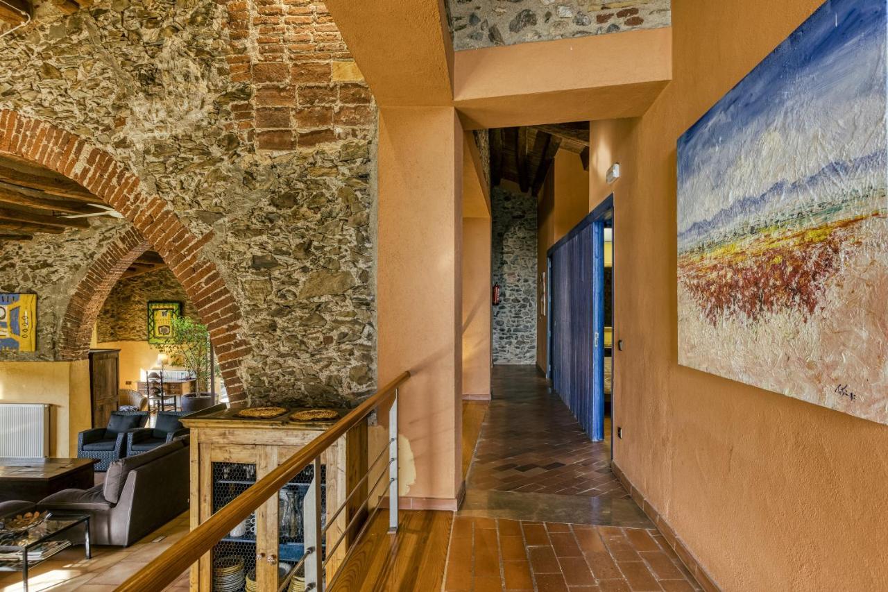 Villa Rural Mas Hortus Girona Esterno foto